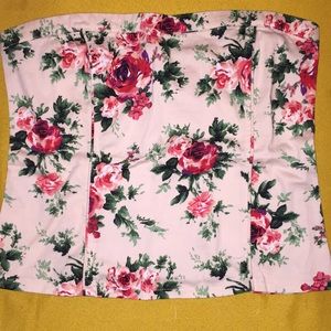 Strapless Bustier Top